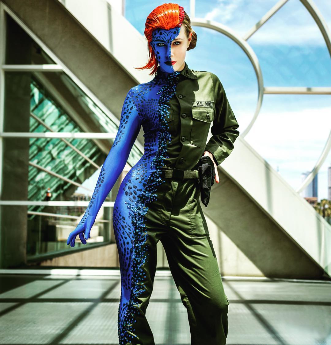 Evy Thomas as Mystique