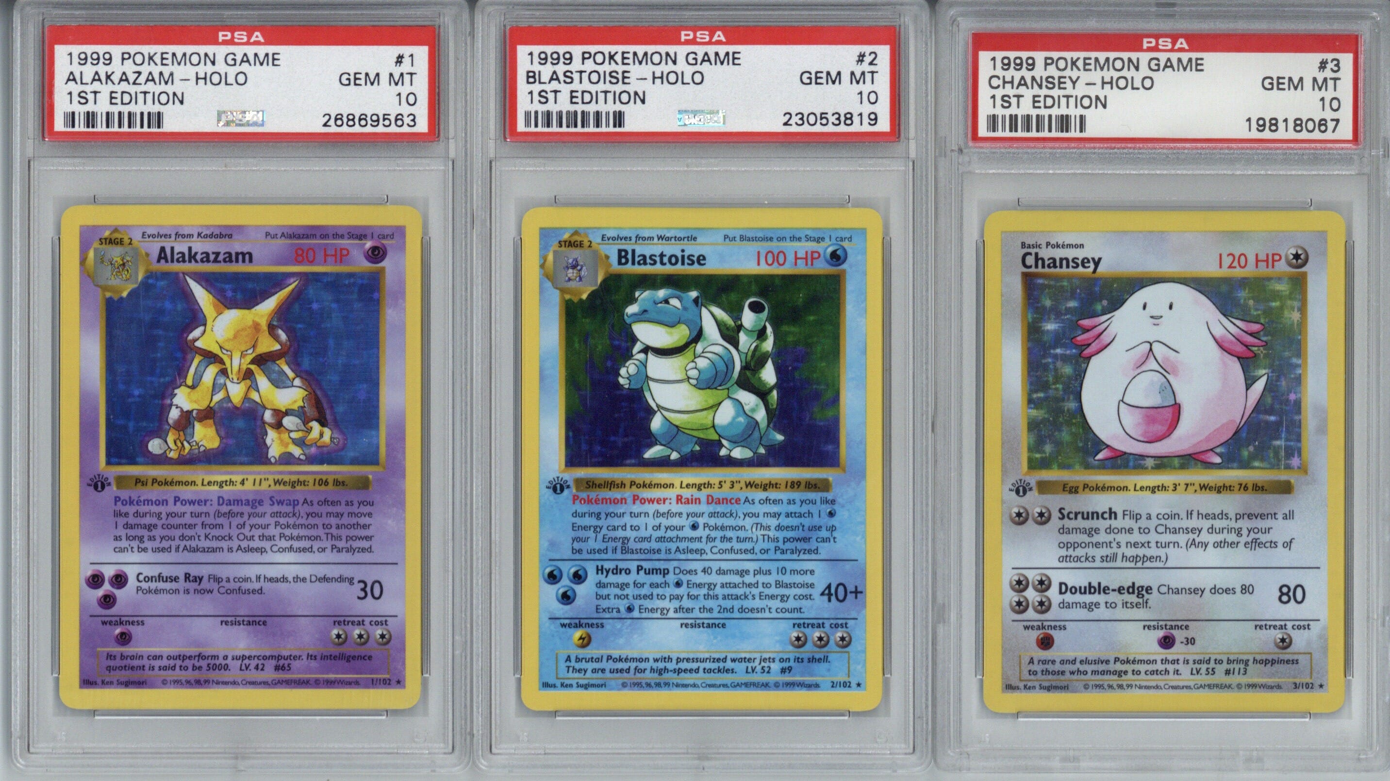 Rare pokemon cards
