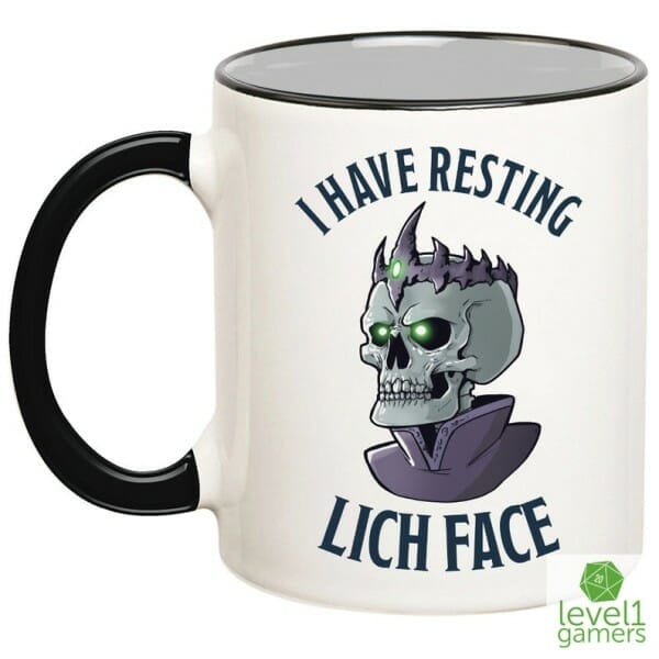 I have resting lich face