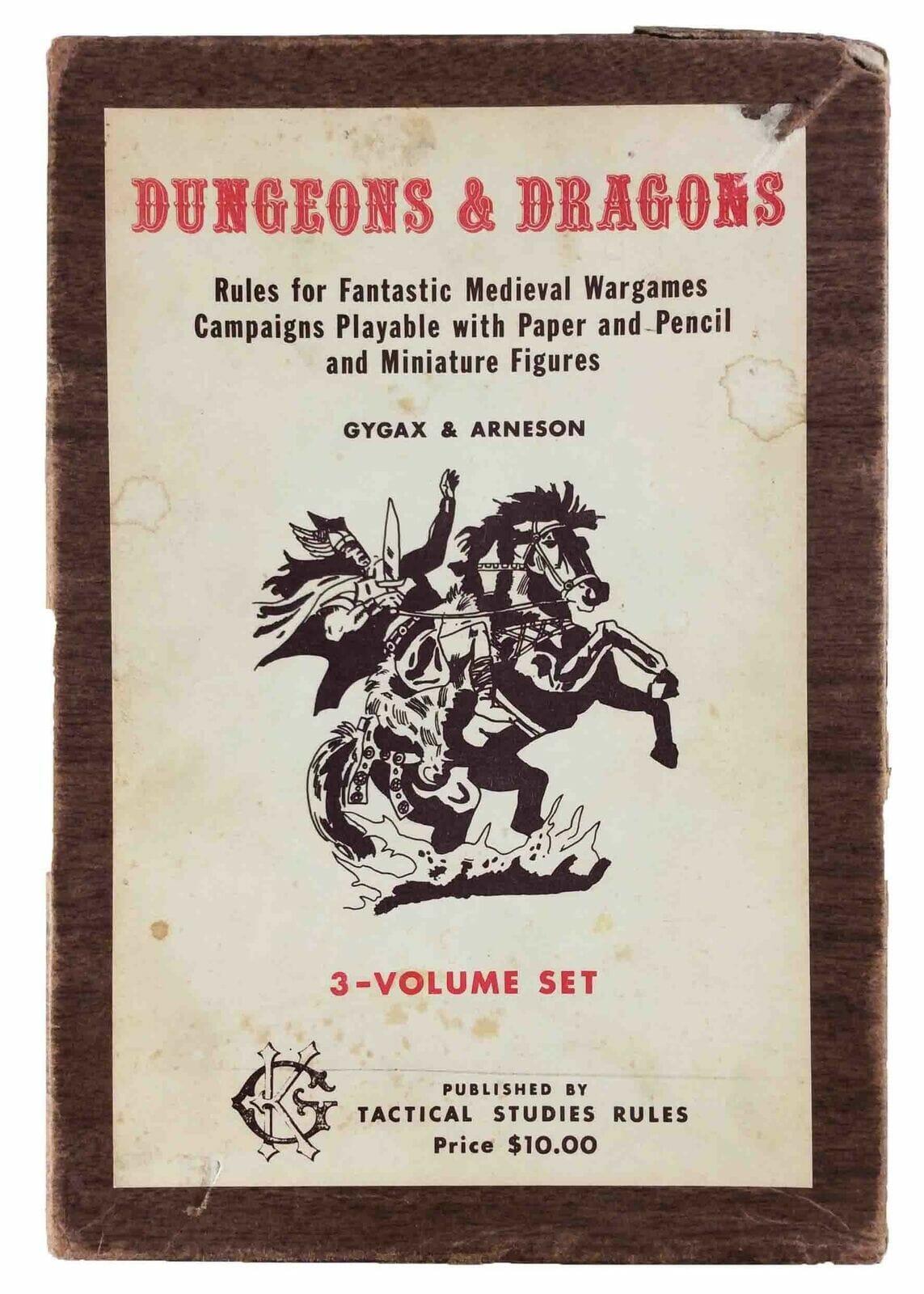 Rare original  D&D woodgrain box set