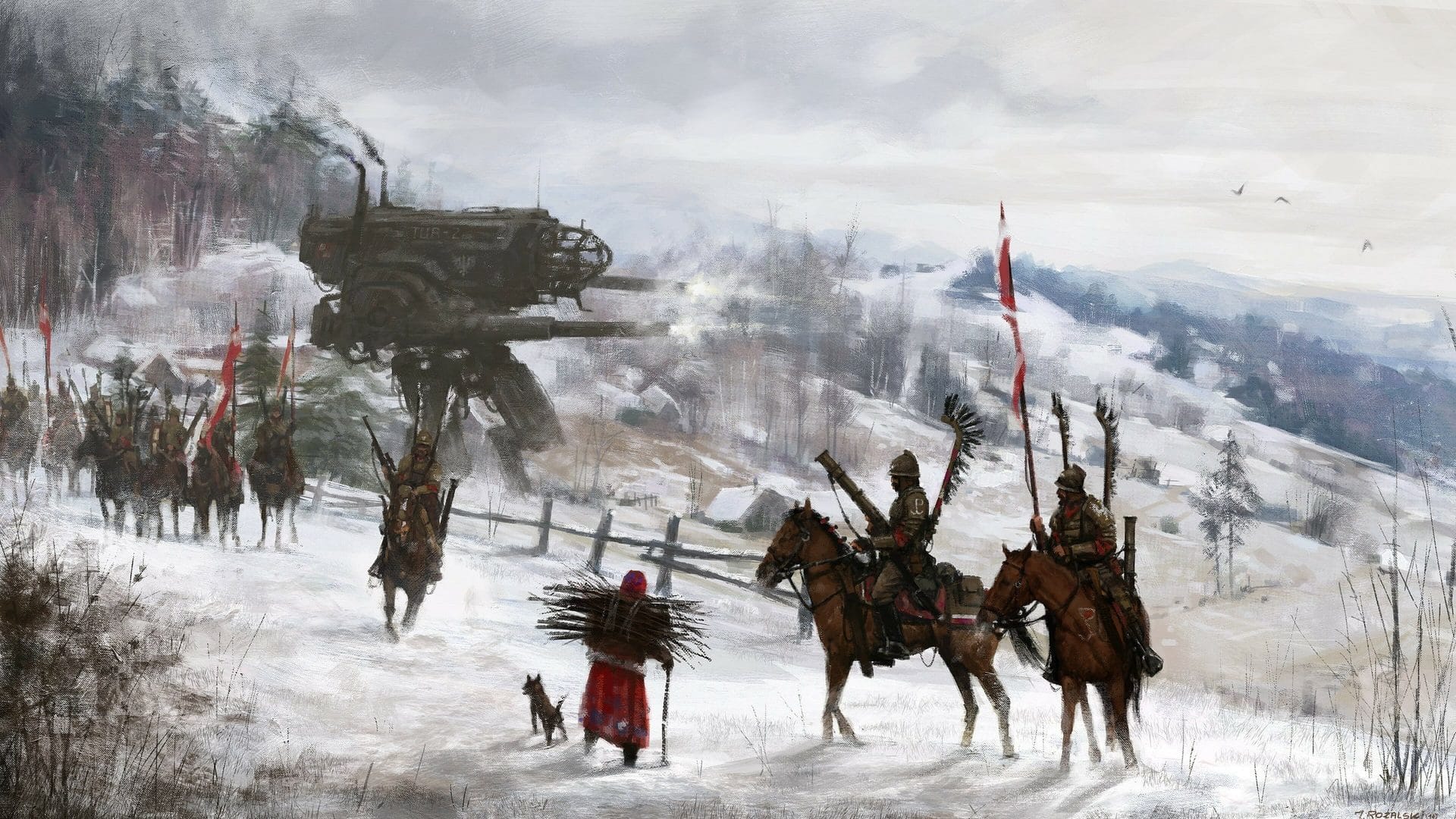 The sensational art of Jakub Różalski