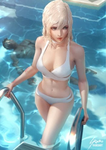 Stay hydrated in the shade