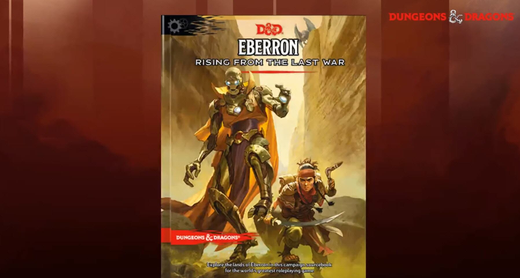 New Eberron: Rising from the Last War cover