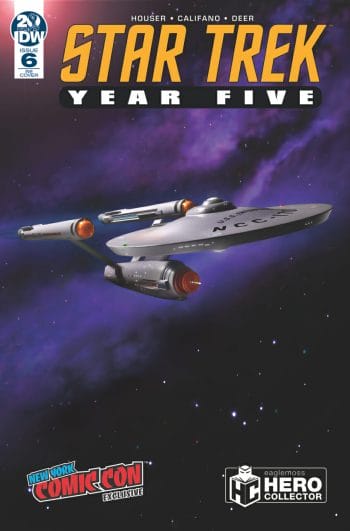 Star Trek: Year Five #6  - Hero Collector cover