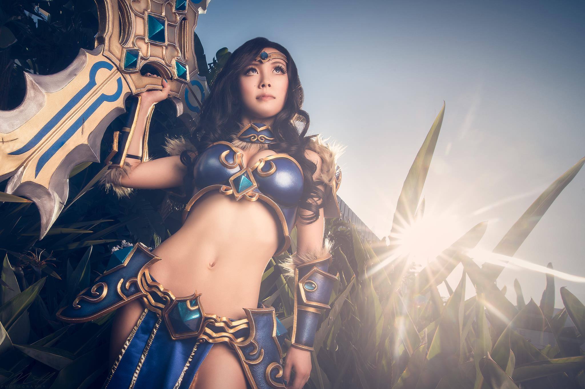 Miyuki Cosplay as Sivir from League of Legends