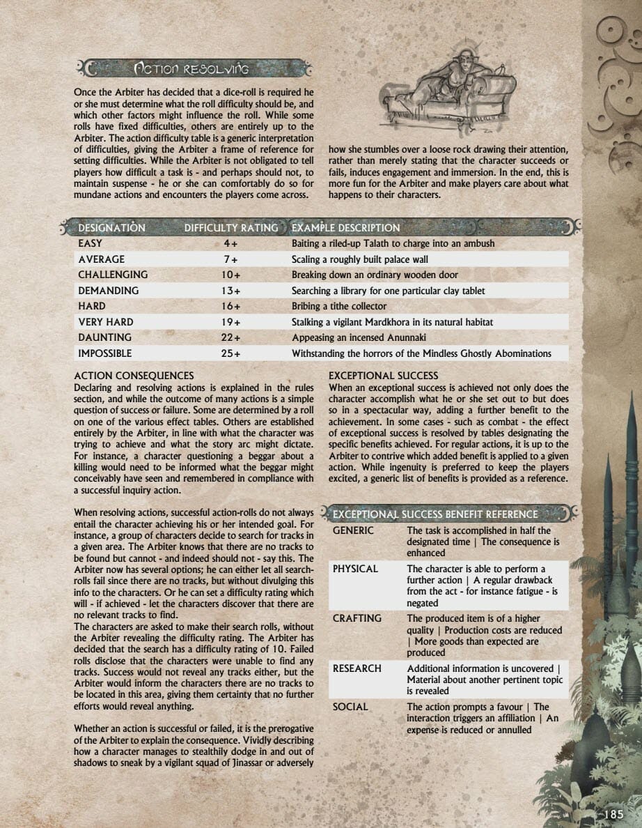 Sample Black Void rules