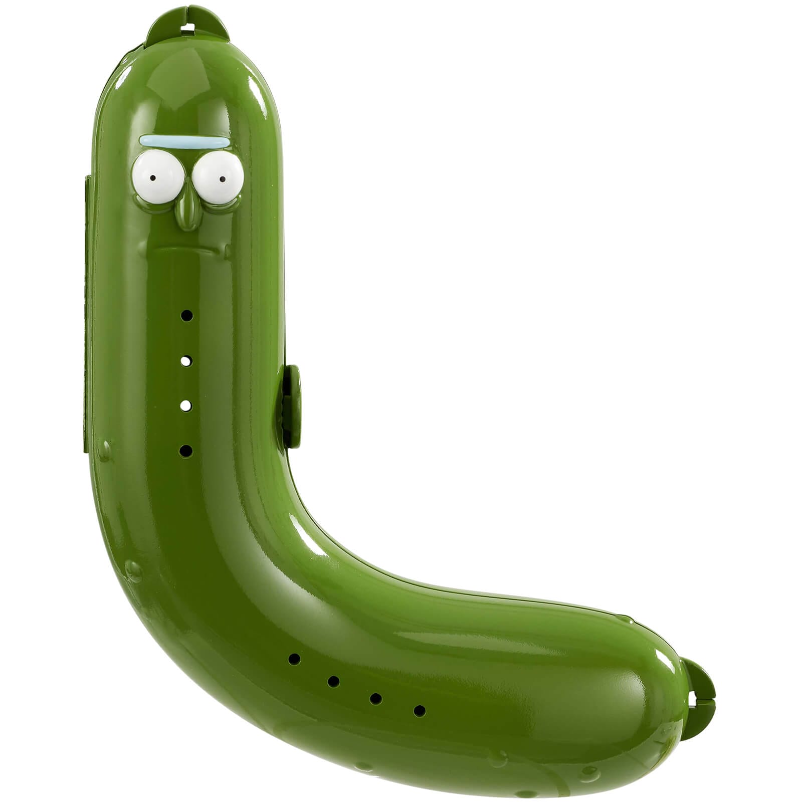 It's a Pickle Rick banana guard