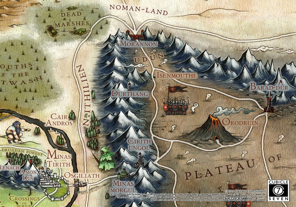 Middle-earth cartography