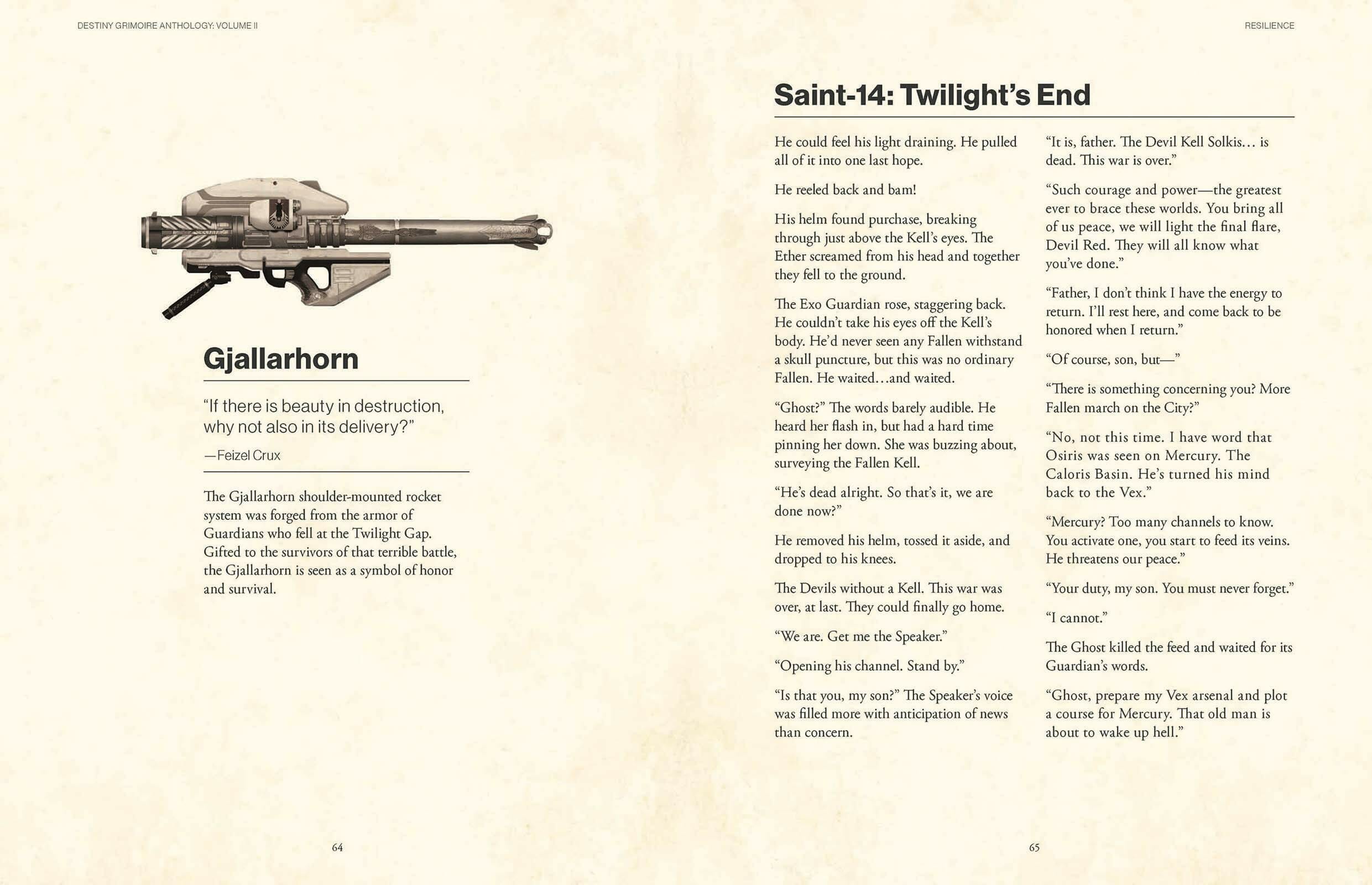 Destiny Grimoire Anthology – Volume II: Fallen Kingdoms