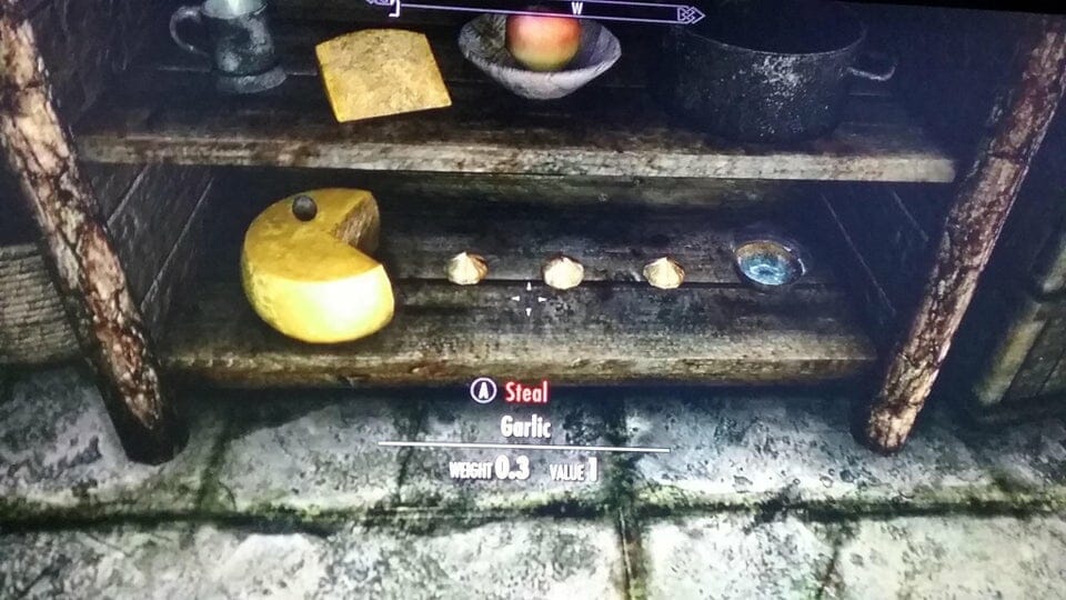 Pac-man easter egg in Skyrim