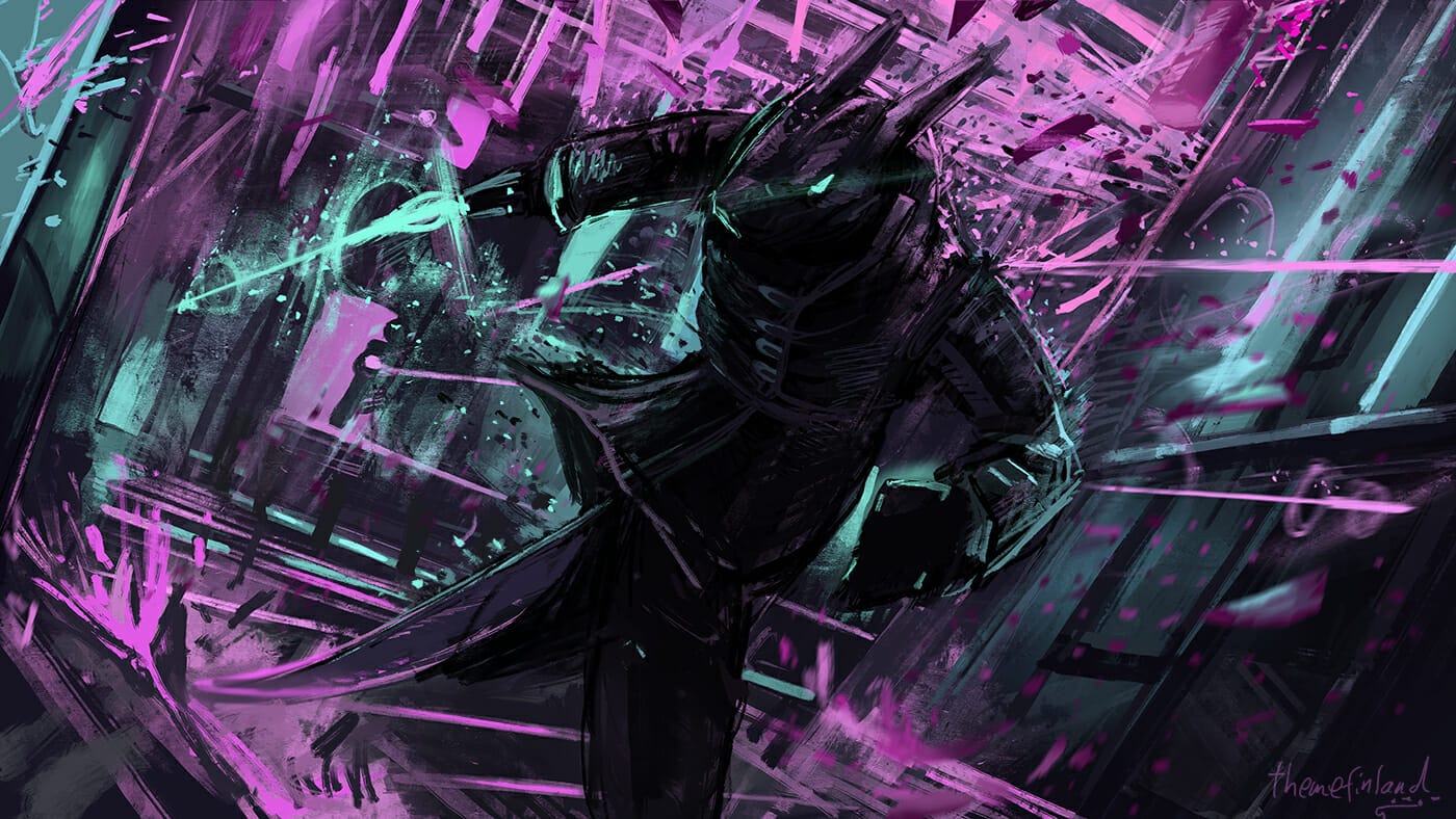 Bar fight by Theme Finland