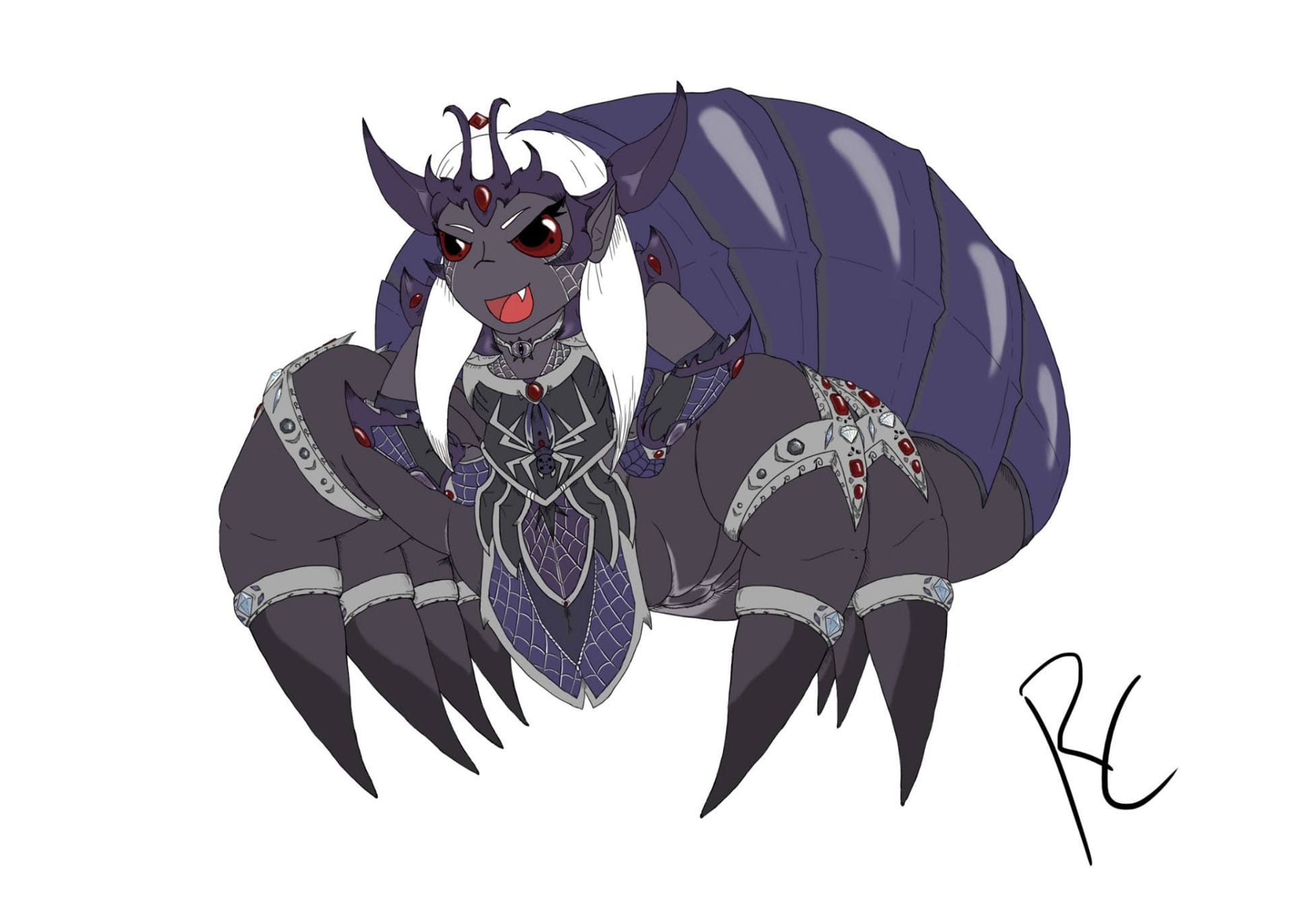 The dark god of the Drow and Queen of Spiders