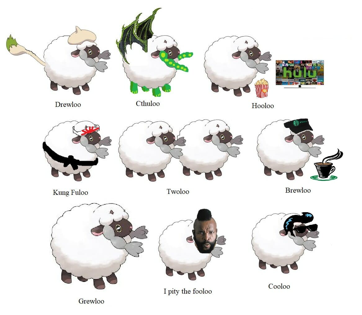 Pokemon Sword and Shield's Wooloo gets the Reddit treatment