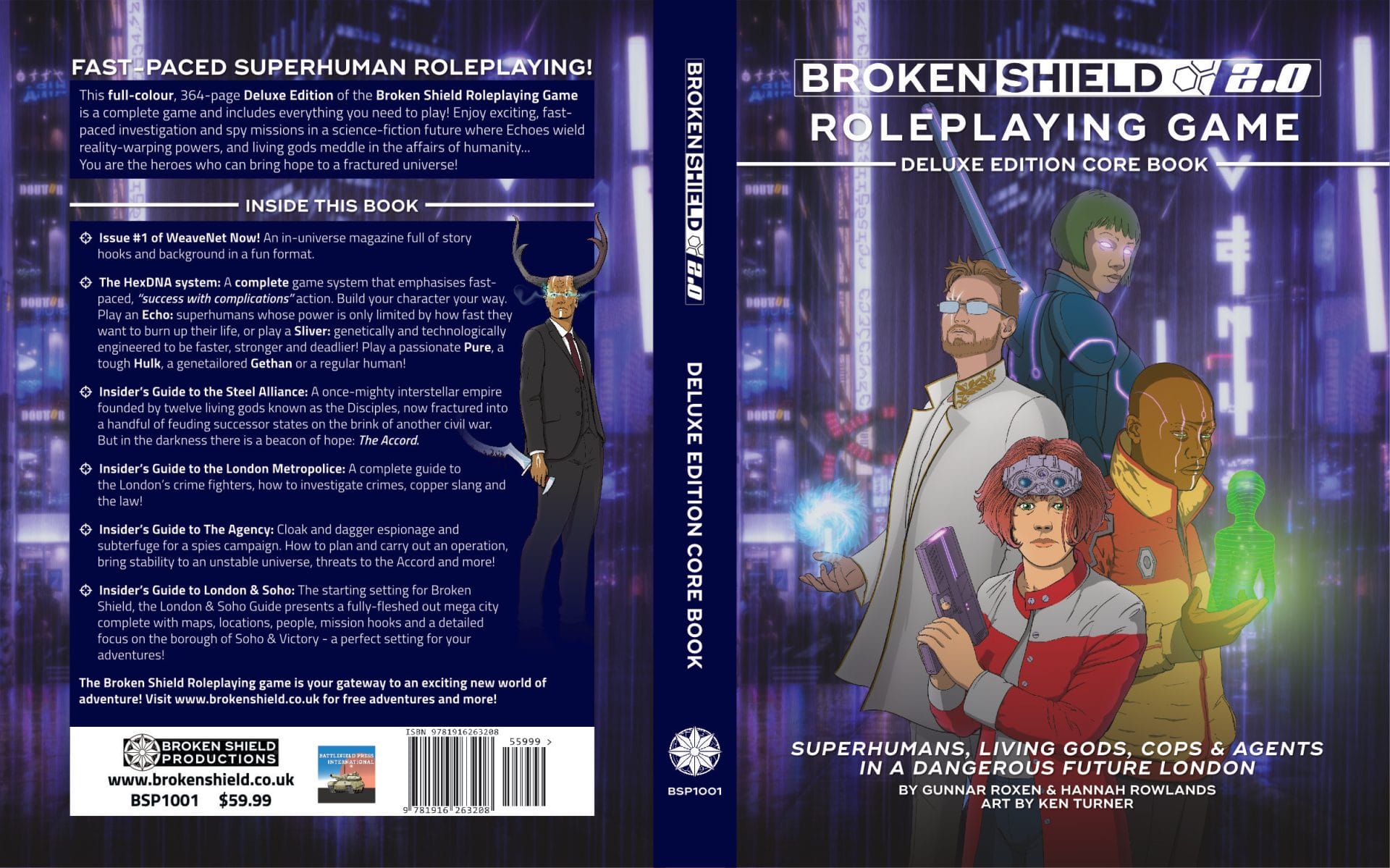 The Broken Shield Roleplaying Game: Deluxe Edition Core Book