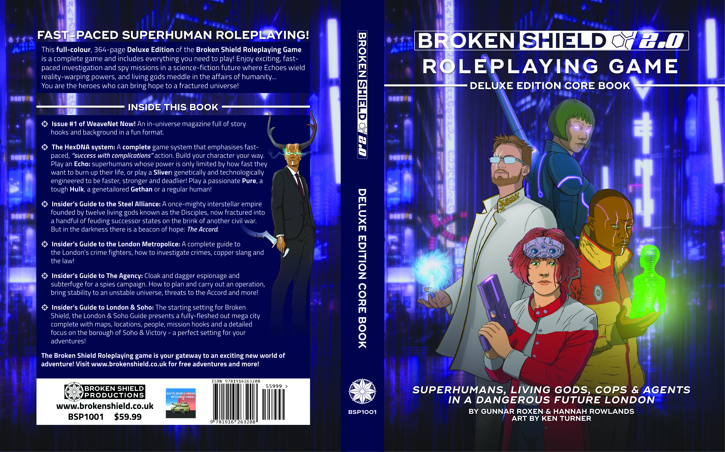 The Broken Shield Roleplaying Game: Deluxe Edition Core Book