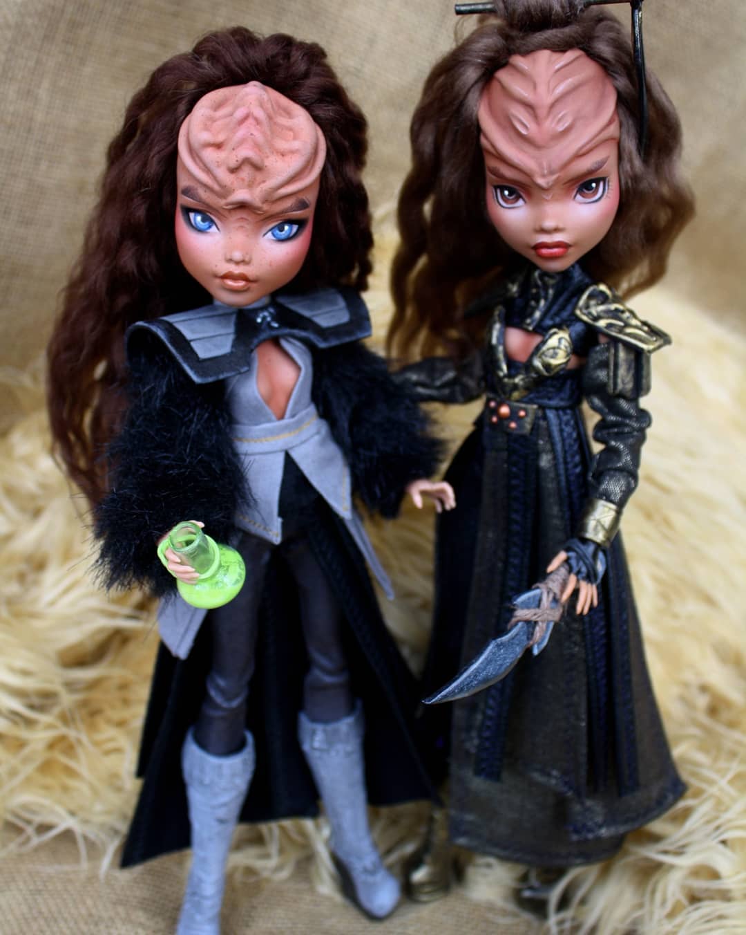 Klingon dolls