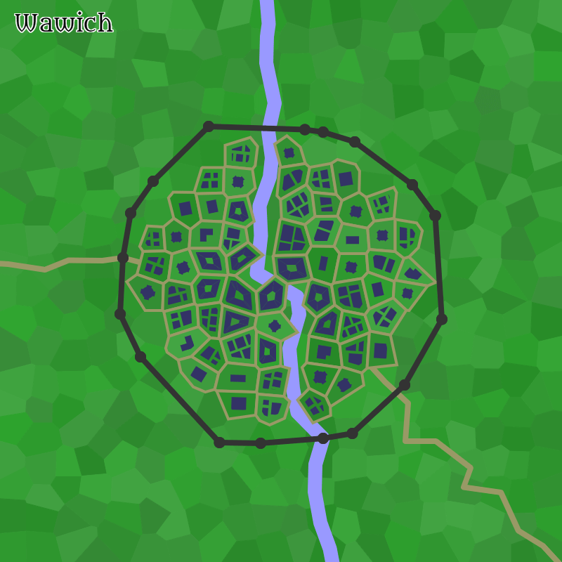 fantasy town map generator