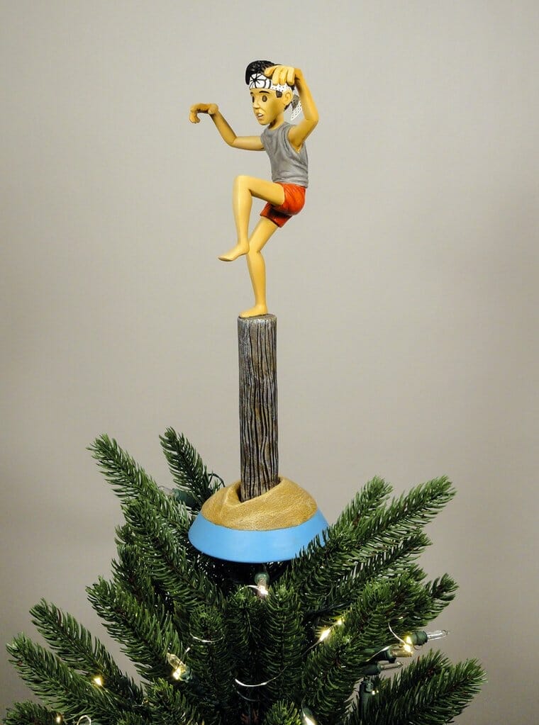 Karate Kid christmas tree topper