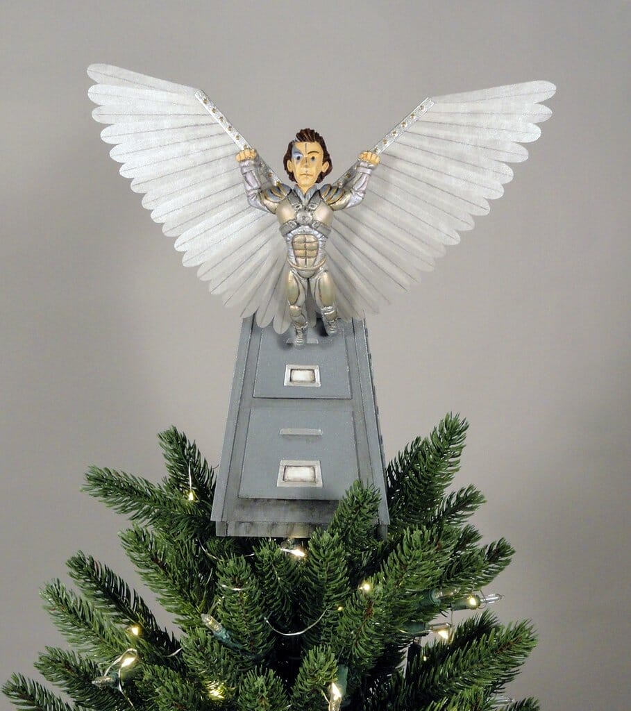 Brazil christmas tree topper
