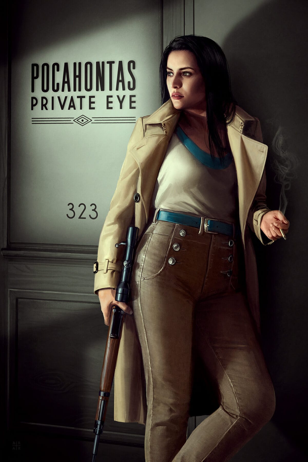 Pocahontas Private Eye