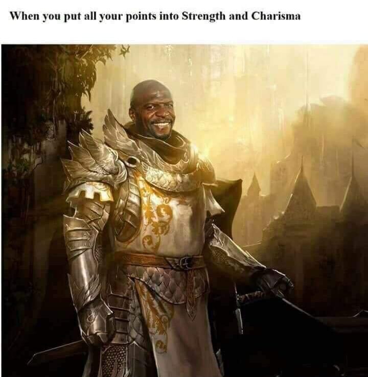 #10 - Points into Strength and Charisma