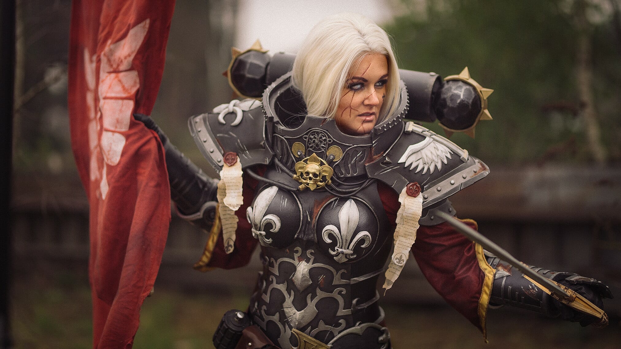 sisters battle 40k cosplay of Warhammer