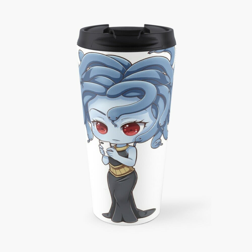 Medusa travel mug
