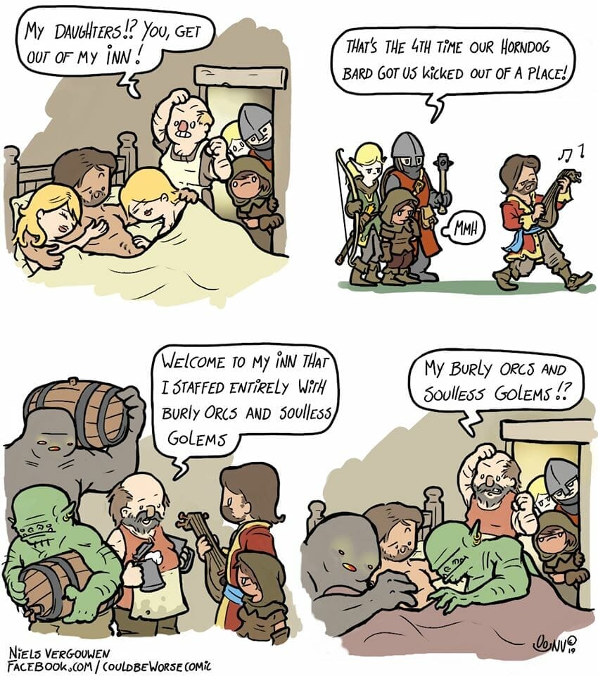 D&D bards have a particular reputation.