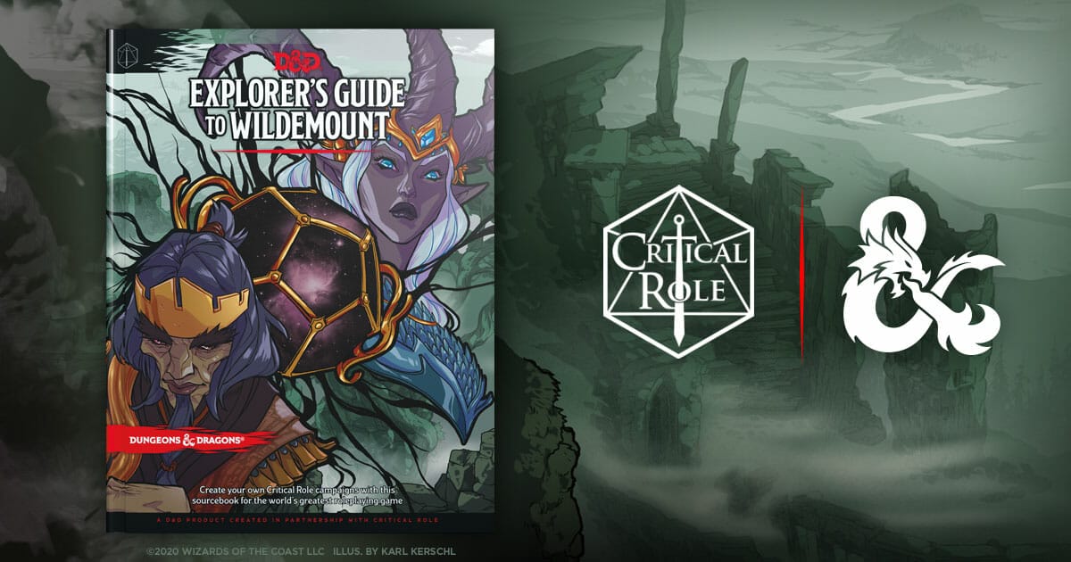 photo Tal Dorei Campaign Guide For Sale matthew mercer defends explorer s guide