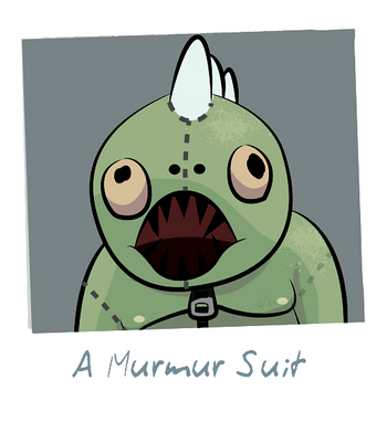 B-movie fish monster