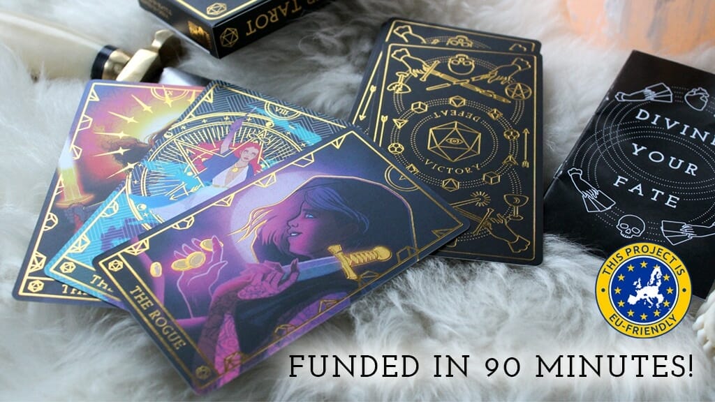 D&D inspired fantasy tarot deck smashes $150,000 on Kickstarter