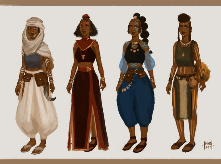 The Afropunk Wagadu Chronicles reveals a forthcoming RPG that looks ...