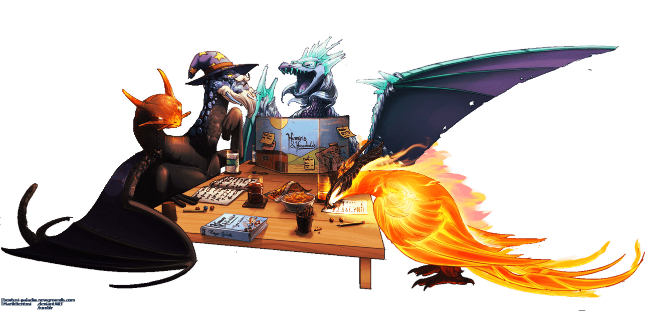 DOTA2 DnD Group by Marik Bentusi