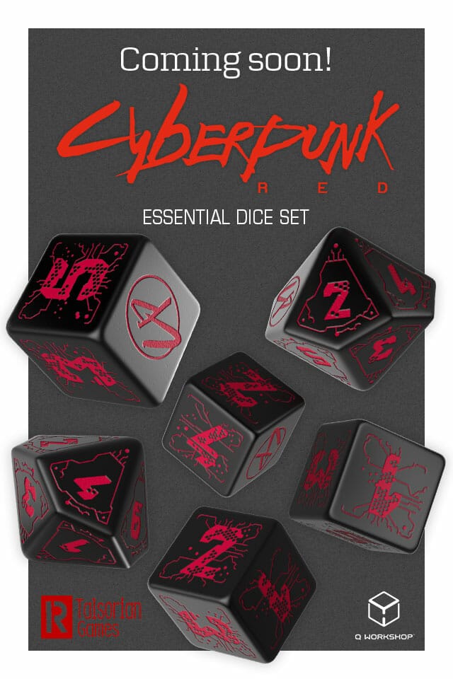 Cyberpunk Red dice