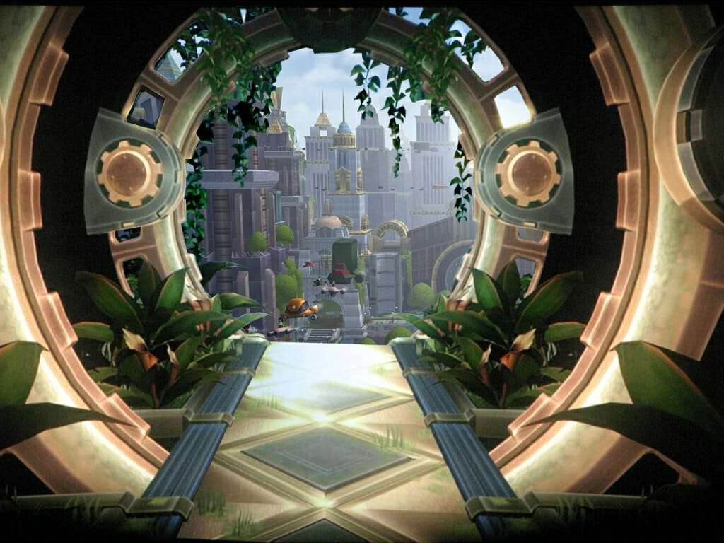 Metropolis time travel by Julien Strong