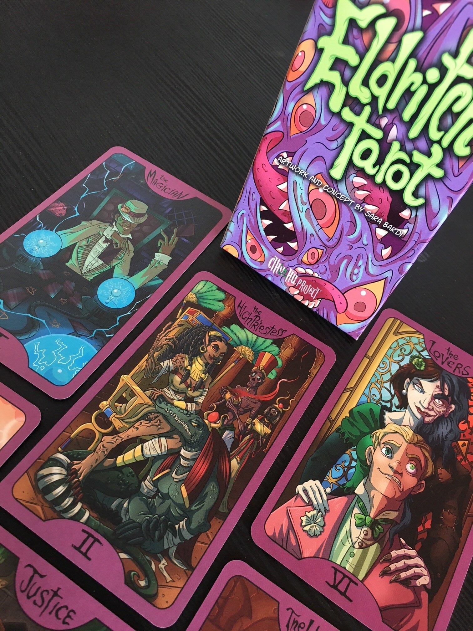 Lovecraft themed tarot cards