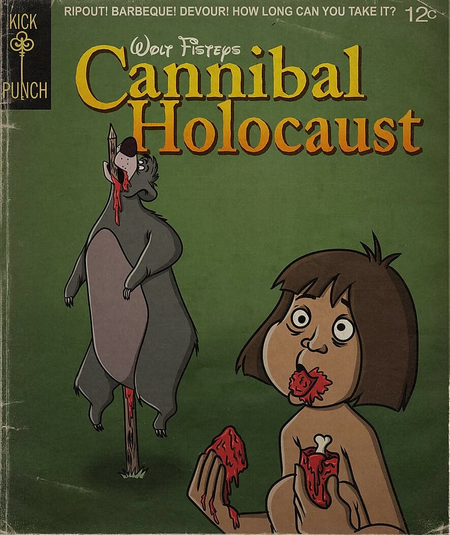 Daniel Björk's disturbing Disney horror illustrations
