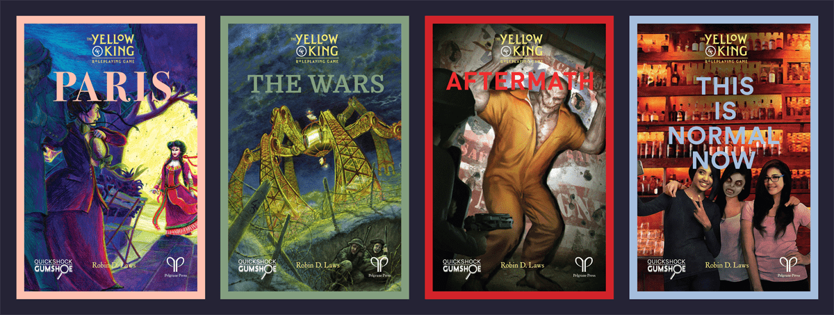 The Yellow King RPG books