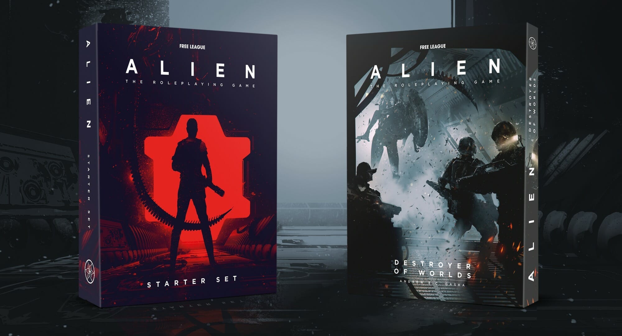Alien RPG books from Free League Publishing
