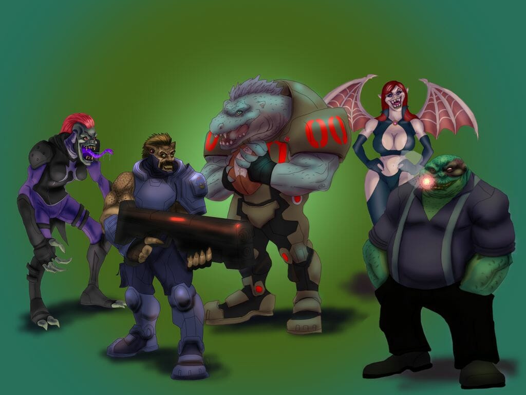 Everyday Villains Gather by Figgs45