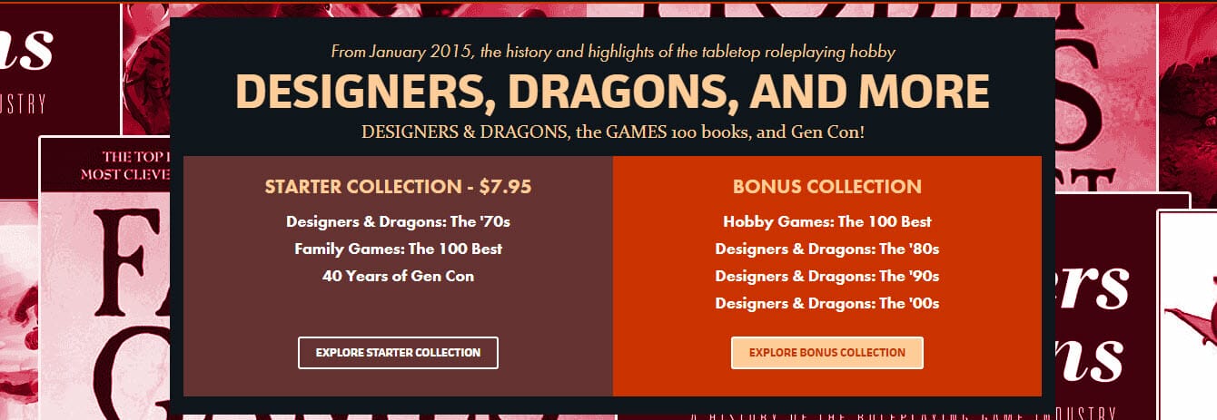 Designers, Dragons, and More