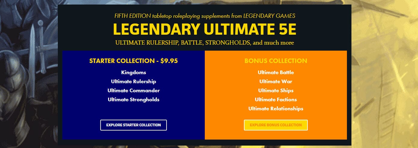 Legendary Ultimate 5e