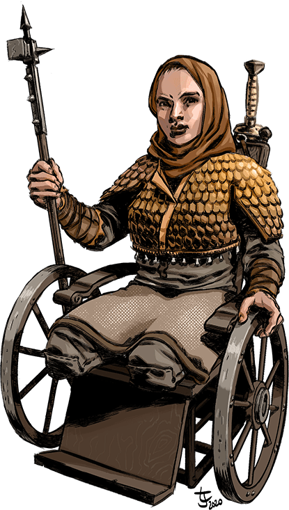 Wheelchair warrior
