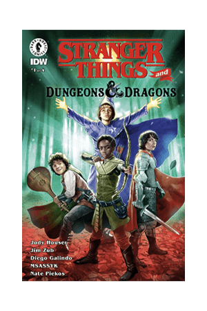 Stranger Things and Dungeons & Dragons comic