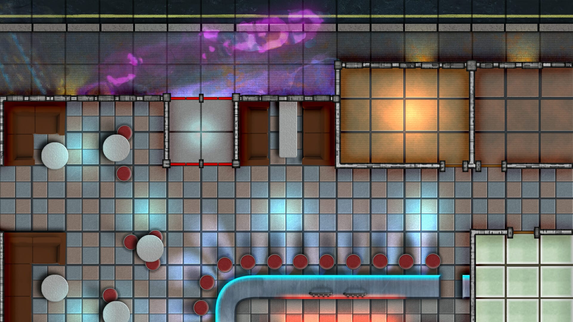 Competition Cyberpunk Battle Mats