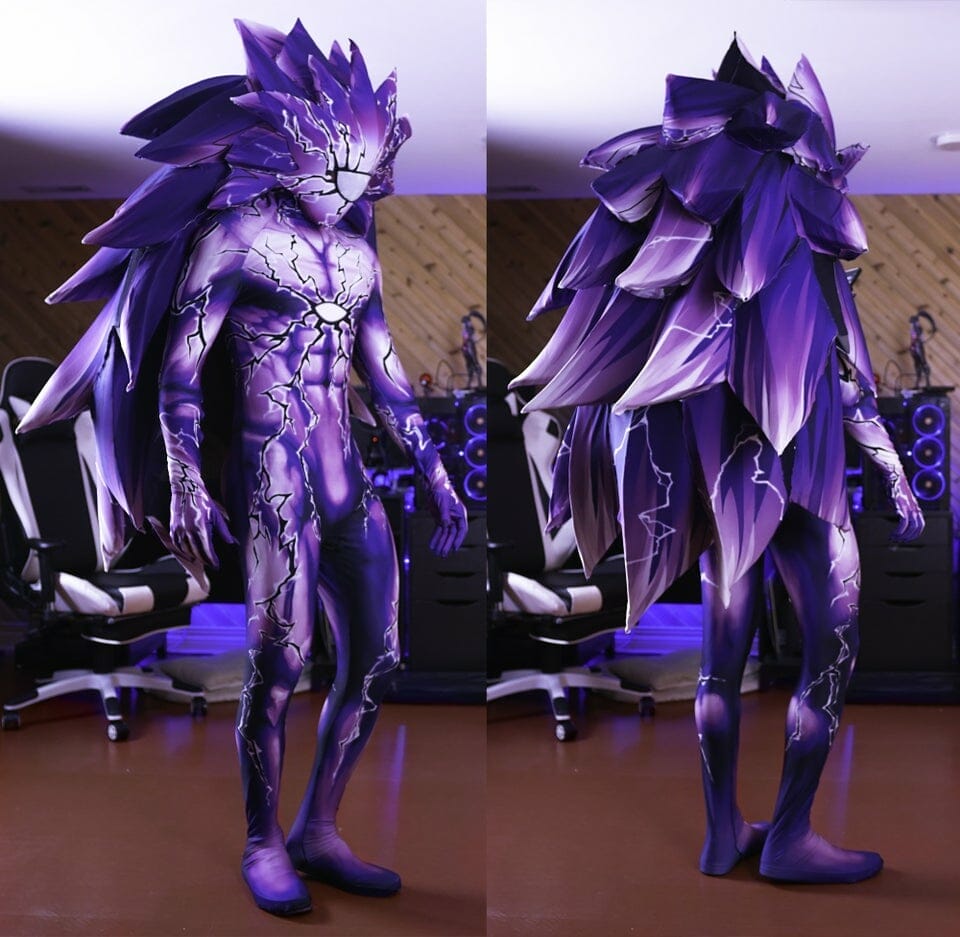 Secret Squirrel 007 as One Punch Man's Lord Boros.
