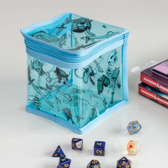 Gelatinous Cube dice bag