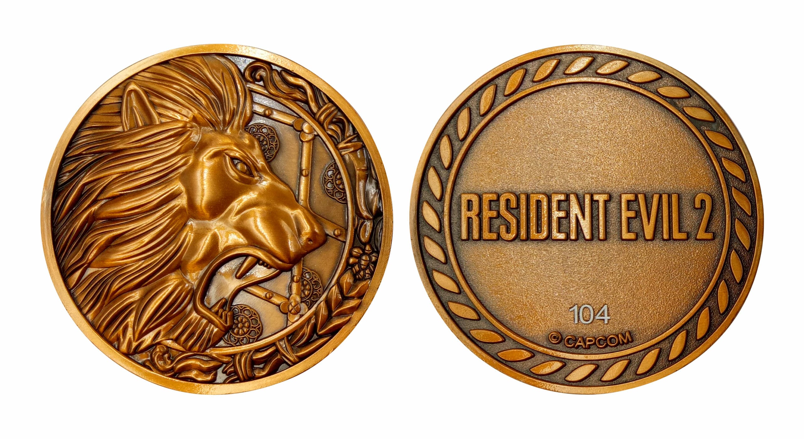 Resident Evil 2 Medallions - Lion