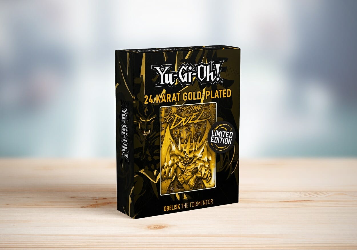 Yu-Gi-Oh! 24k gold-plated cards