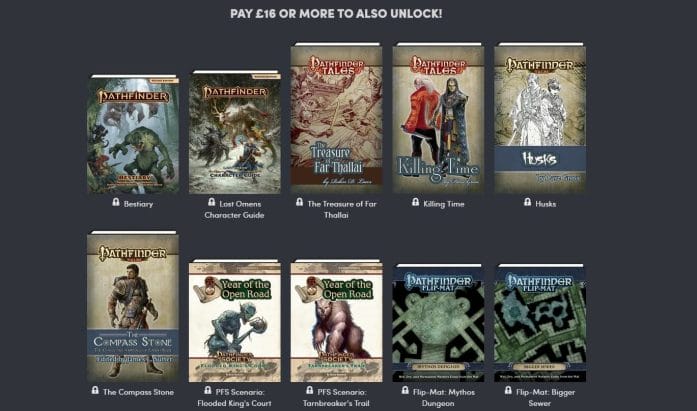 The Pathfinder Tales Humble Bundle has raised over $10,000 for charity and  ends Thursday, August 31 at 10 AM Pacific—don't miss the…